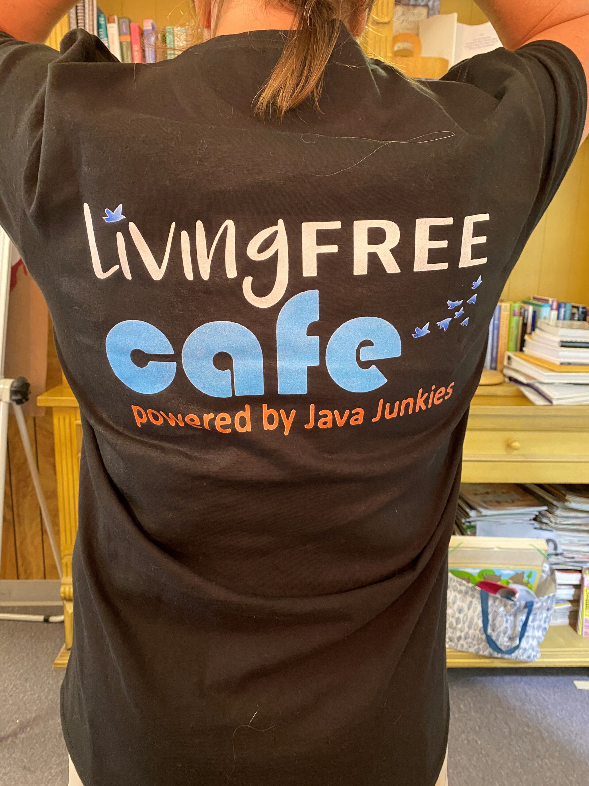 living free t shirt